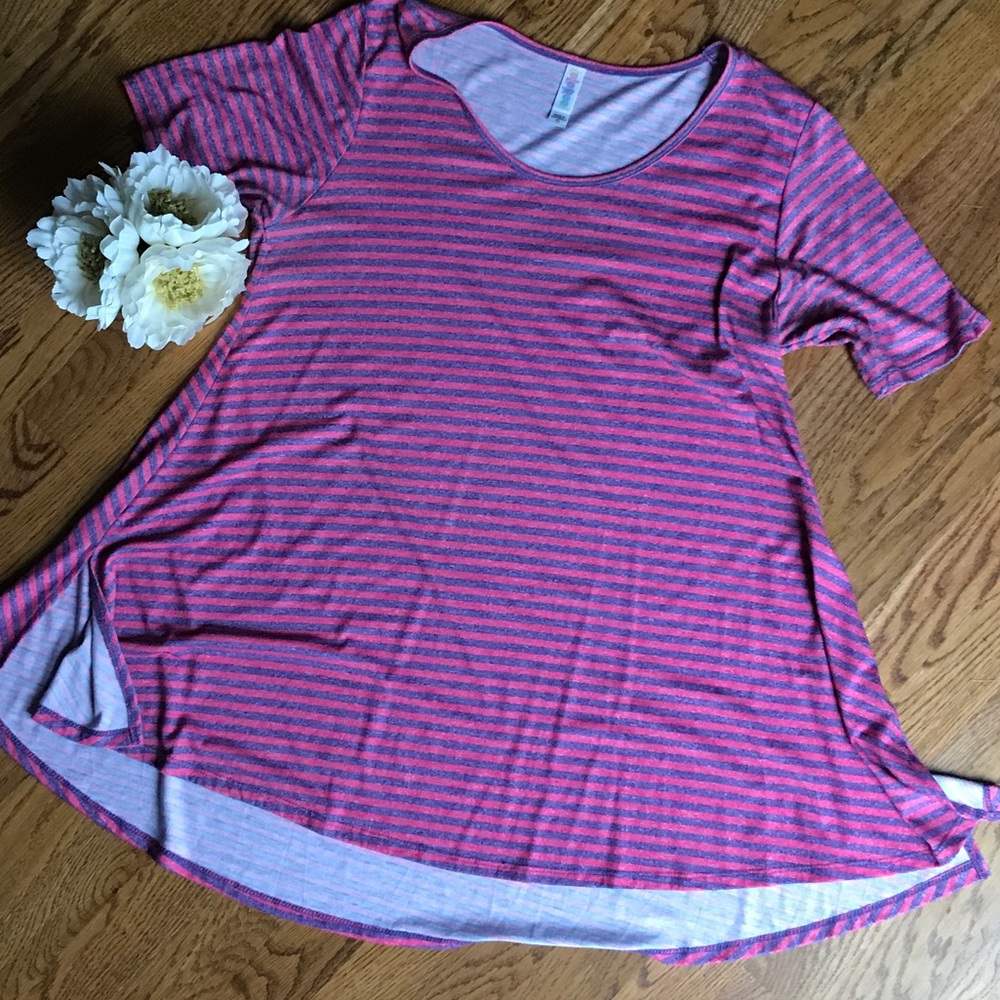 Lularoe Perfect T, XS stripes!
